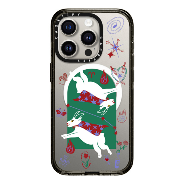 CASETiFY iPhone 15 Pro ケース ブラック インパクトケース MagSafe対応 Aries casetify_artist Father's Day CASETiFY iPhone 15 Pro ケース ブラック インパクトケース MagSafe対応 Aries casetify_artist Father's Day