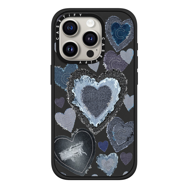 CASETiFY iPhone 15 Pro ケース マットブラック インパクトケース MagSafe対応 Sweet Rebel Heart Case casetify_artist Father's Day CASETiFY iPhone 15 Pro ケース マットブラック インパクトケース MagSafe対応 Sweet Rebel Heart Case casetify_artist Father's Day