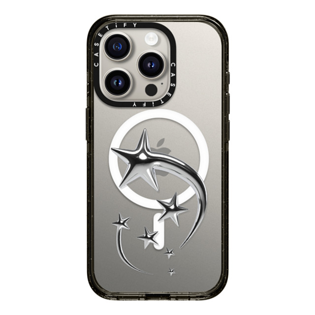 CASETiFY iPhone 15 Pro Case Black Impact Case MagSafe Compatible Metallic Star casetify_artist Back to School CASETiFY iPhone 15 Pro Case Black Impact Case MagSafe Compatible Metallic Star casetify_artist Back to School