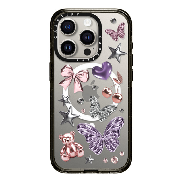 CASETiFY iPhone 15 Pro Case Black Impact Case MagSafe Compatible Metallic Dream casetify_artist Back to School CASETiFY iPhone 15 Pro Case Black Impact Case MagSafe Compatible Metallic Dream casetify_artist Back to School