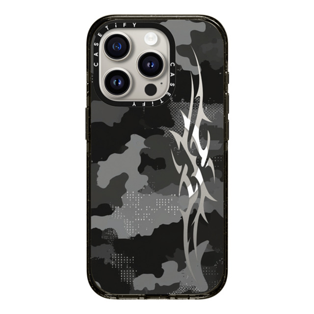 CASETiFY iPhone 15 Pro Case Black Impact Case MagSafe Compatible Camo Crush casetify_artist Back to School CASETiFY iPhone 15 Pro Case Black Impact Case MagSafe Compatible Camo Crush casetify_artist Back to School