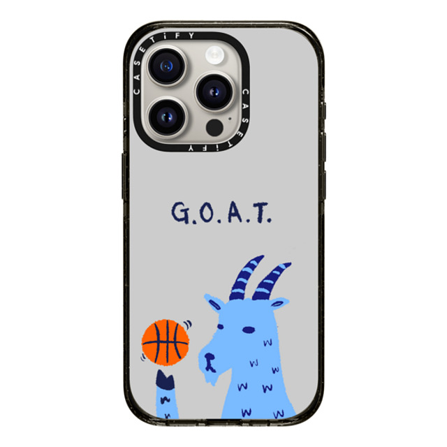 CASETiFY iPhone 15 Pro Case ブラック インパクトケース MagSafe対応 Animal アニマル G. O.A. T New iPhone CASETiFY iPhone 15 Pro Case ブラック インパクトケース MagSafe対応 Animal アニマル G. O.A. T New iPhone