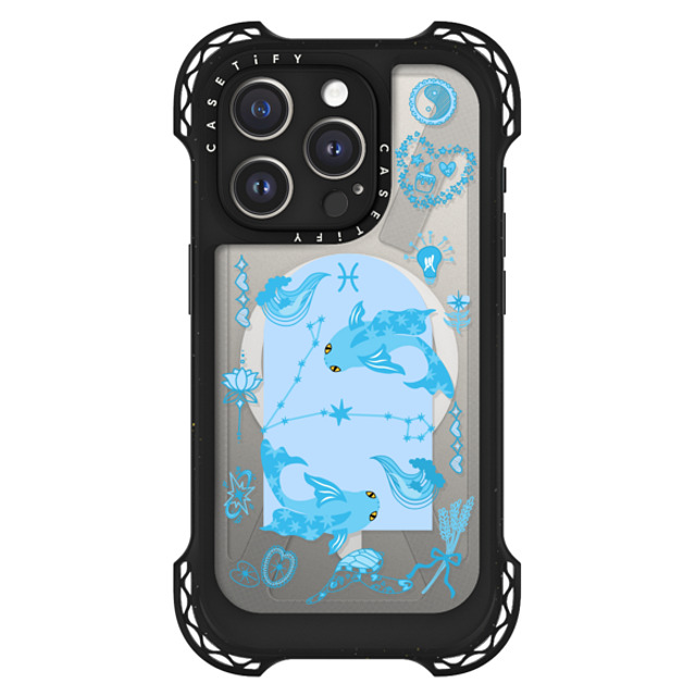 CASETiFY iPhone 15 Pro Case Black ウルトラ バウンスケース MagSafe対応 Pisces casetify_artist Back to School CASETiFY iPhone 15 Pro Case Black ウルトラ バウンスケース MagSafe対応 Pisces casetify_artist Back to School