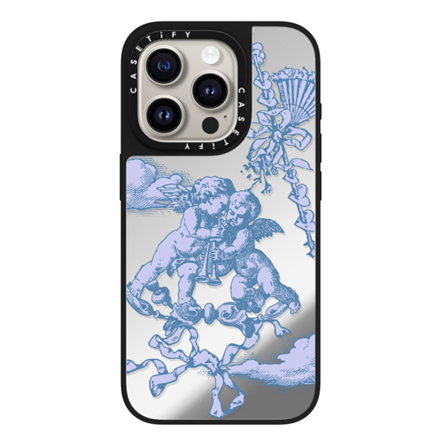 CASETiFY iPhone 15 Pro Case Silver on Black ミラーケース MagSafe対応 Cloud Cloud At Lover's Gate Back to School CASETiFY iPhone 15 Pro Case Silver on Black ミラーケース MagSafe対応 Cloud Cloud At Lover's Gate Back to School