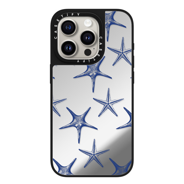 CASETiFY iPhone 15 Pro Case Silver on Black ミラーケース MagSafe対応 Star gazing casetify_artist CASETiFY iPhone 15 Pro Case Silver on Black ミラーケース MagSafe対応 Star gazing casetify_artist