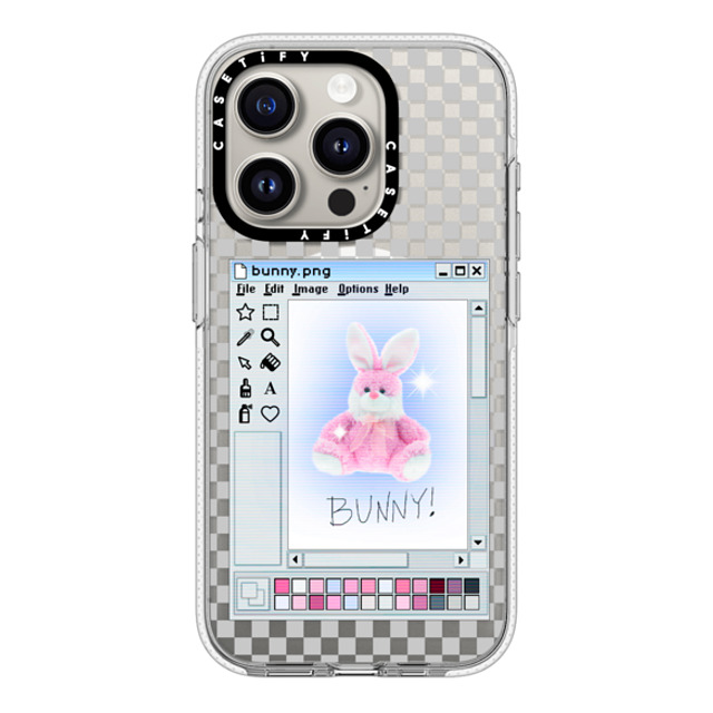 CASETiFY iPhone 15 Pro Case Clear Clear Case MagSafe Compatible Bunny. png casetify_artist CASETiFY iPhone 15 Pro Case Clear Clear Case MagSafe Compatible Bunny. png casetify_artist