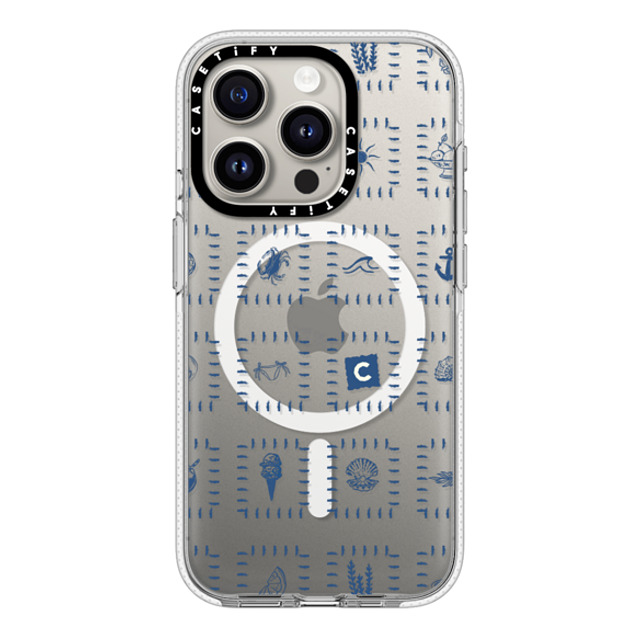 CASETiFY iPhone 15 Pro Case Clear Clear Case MagSafe Compatible Boho Summer casetify_artist CASETiFY iPhone 15 Pro Case Clear Clear Case MagSafe Compatible Boho Summer casetify_artist