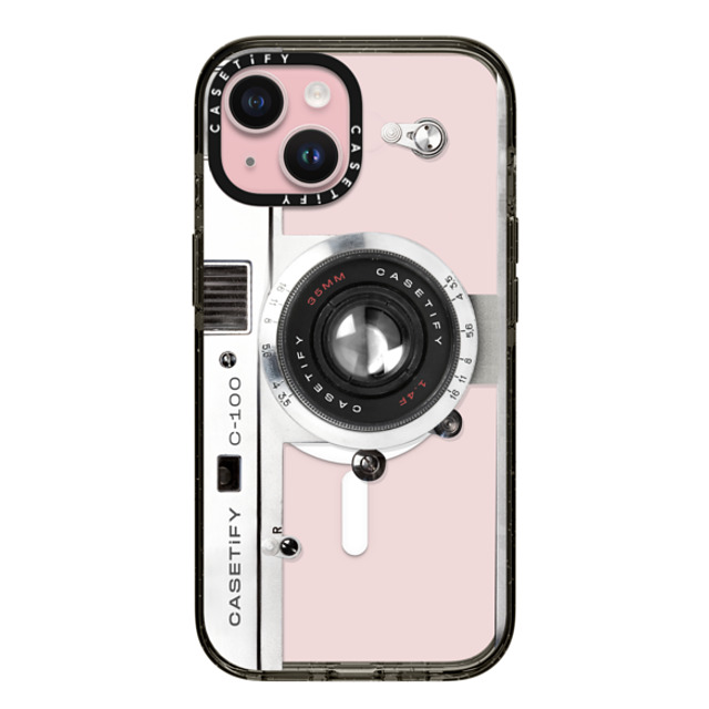 CASETiFY iPhone 15 Case Black Impact Case MagSafe Compatible Camera カメラ Camera Case - Retro Mother's Day CASETiFY iPhone 15 Case Black Impact Case MagSafe Compatible Camera カメラ Camera Case - Retro Mother's Day
