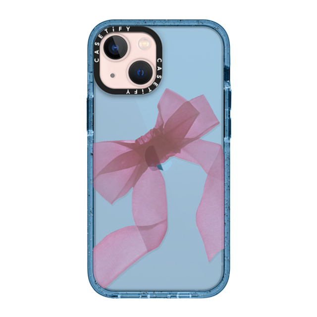 CASETiFY iPhone 13 Mini Case ベイビーブルー インパクトケース Ribbon,Cottagecore Ribbon,Cottagecore Pink Organza Ribbon Mother's Day CASETiFY iPhone 13 Mini Case ベイビーブルー インパクトケース Ribbon,Cottagecore Ribbon,Cottagecore Pink Organza Ribbon Mother's Day
