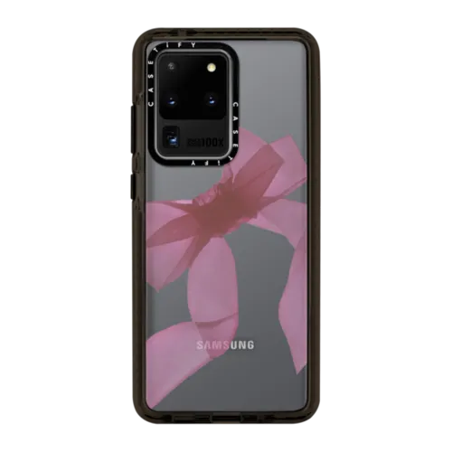 Galaxy S20 Ultra - Pink Organza Ribbon