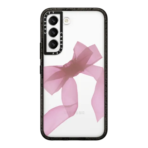 Galaxy S22 - Pink Organza Ribbon
