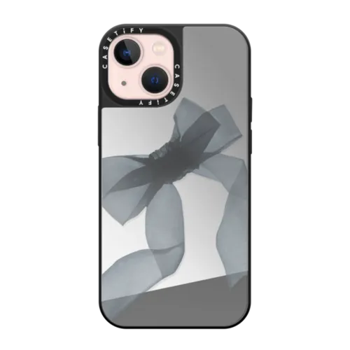 iPhone 13 Mini - Black Organza Ribbon