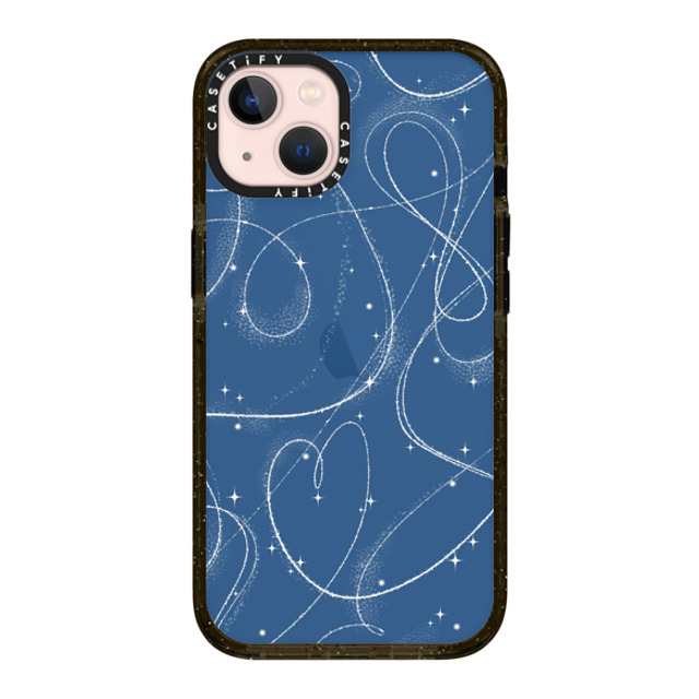 CASETiFY iPhone 13 ケース ブラック インパクトケース Pond Skating casetify_artist