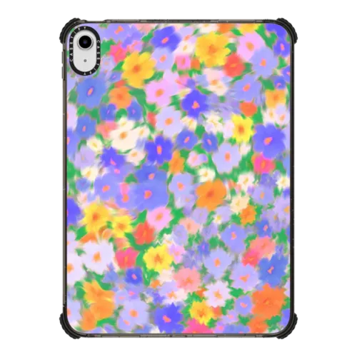 iPad 10.9-inch (10th gen) - Floral Swirl - Purple