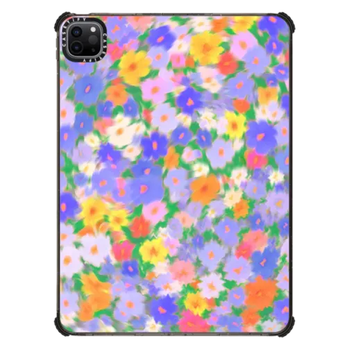 iPad Pro 11-inch (3rd/4th gen) - Floral Swirl - Purple
