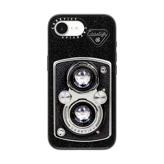 CASETiFY iPhone 16e Case Black Impact Case MagSafe Compatible Camera カメラ Camera Case - Vintage Back to School CASETiFY iPhone 16e Case Black Impact Case MagSafe Compatible Camera カメラ Camera Case - Vintage Back to School