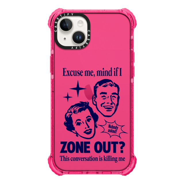 CASETiFY iPhone 14 Plus Case Bubble Gum ウルトラインパクトケース Quote Quote,Quote Zone Out Back to School CASETiFY iPhone 14 Plus Case Bubble Gum ウルトラインパクトケース Quote Quote,Quote Zone Out Back to School