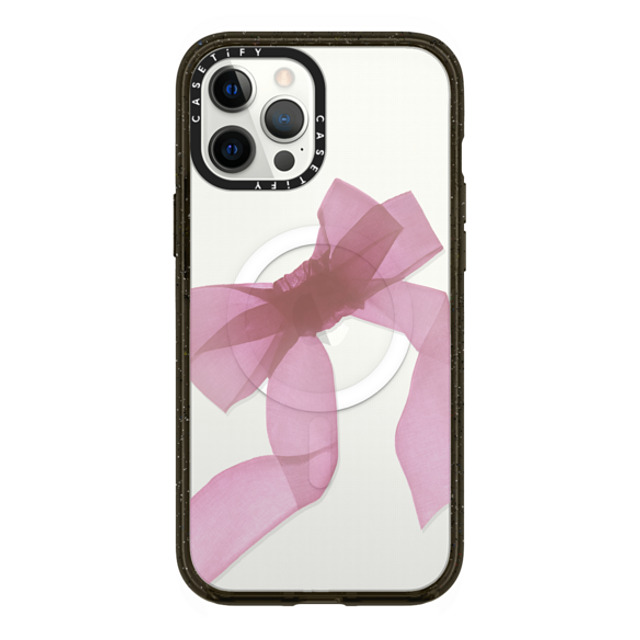 CASETiFY iPhone 12 Pro Max Case Black Impact Case MagSafe Compatible Ribbon,Cottagecore Ribbon,Cottagecore Pink Organza Ribbon Mother's Day CASETiFY iPhone 12 Pro Max Case Black Impact Case MagSafe Compatible Ribbon,Cottagecore Ribbon,Cottagecore Pink Organza Ribbon Mother's Day