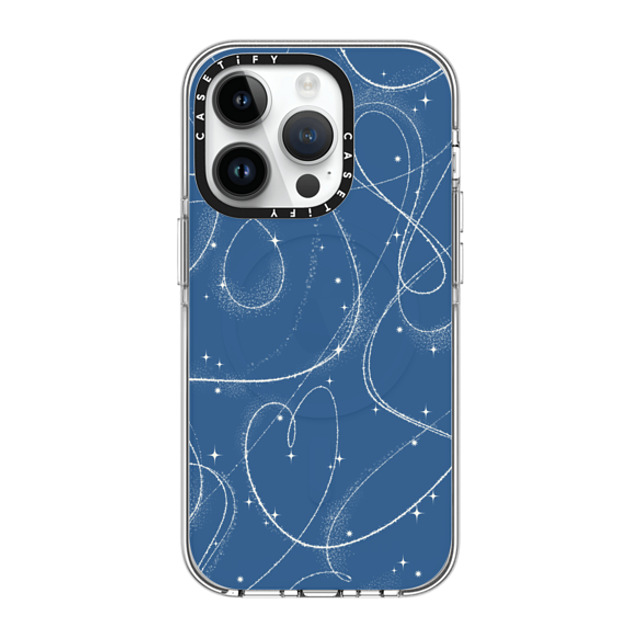 CASETiFY iPhone 14 Pro ケース クリア クリア ケース MagSafe対応 Pond Skating casetify_artist