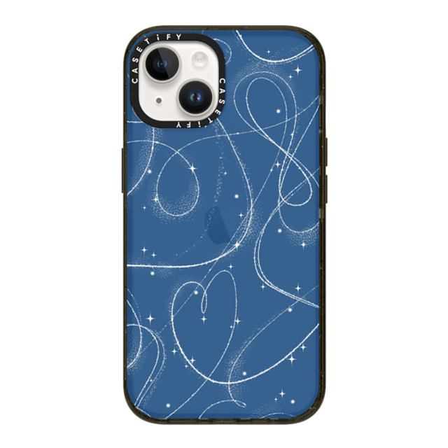 CASETiFY iPhone 14 ケース ブラック インパクトケース Pond Skating casetify_artist