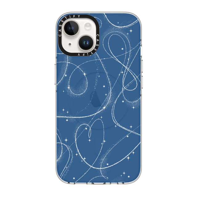 CASETiFY iPhone 14 ケース クリア クリア ケース MagSafe対応 Pond Skating casetify_artist