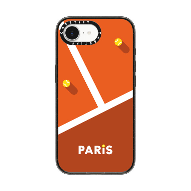 CASETiFY iPhone 16e Case Black Impact Case MagSafe Compatible Paris Court casetify_artist Back to School CASETiFY iPhone 16e Case Black Impact Case MagSafe Compatible Paris Court casetify_artist Back to School
