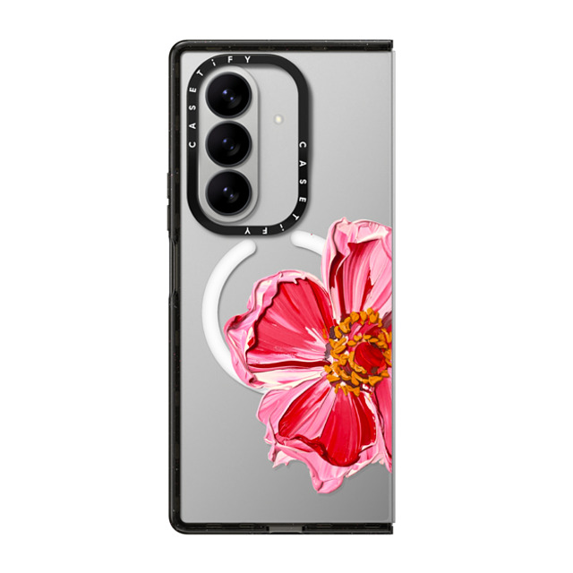 CASETiFY Galaxy Z Fold7 ケース ブラック Impact Magnetic Case Floral Paint casetify_artist New iPhone CASETiFY Galaxy Z Fold7 ケース ブラック Impact Magnetic Case Floral Paint casetify_artist New iPhone