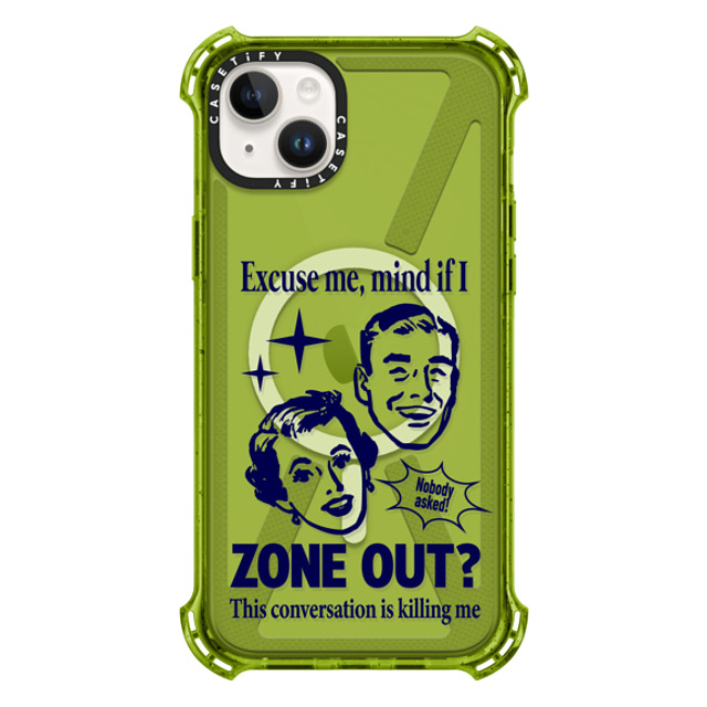 CASETiFY iPhone 14 Plus Case Kiwi バウンスケース Quote Quote,Quote Zone Out Back to School CASETiFY iPhone 14 Plus Case Kiwi バウンスケース Quote Quote,Quote Zone Out Back to School