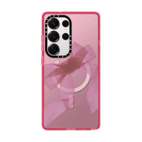Galaxy S25 Ultra - Pink Organza Ribbon