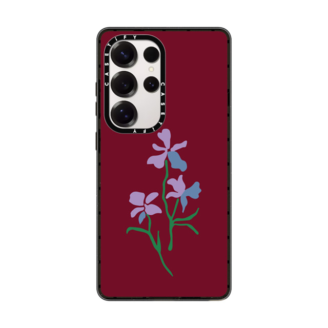 CASETiFY Galaxy S25 Ultra ケース ブラック Impact Magnetic Case Floral フローラル Abstract Florals - Love Bite New iPhone CASETiFY Galaxy S25 Ultra ケース ブラック Impact Magnetic Case Floral フローラル Abstract Florals - Love Bite New iPhone
