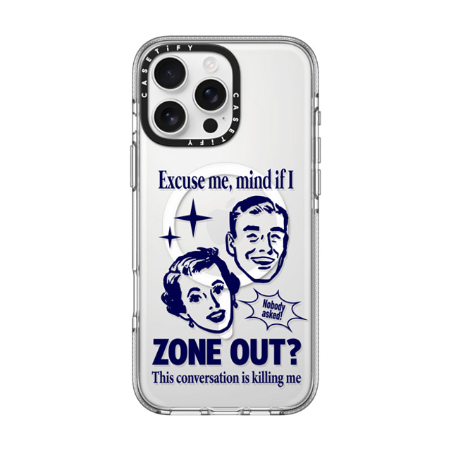 CASETiFY iPhone 16 Pro Max ケース クリア クリア ケース MagSafe対応 Quote Quote,Quote Zone Out Father's Day CASETiFY iPhone 16 Pro Max ケース クリア クリア ケース MagSafe対応 Quote Quote,Quote Zone Out Father's Day