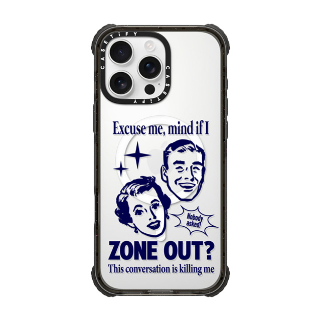 CASETiFY iPhone 16 Pro Max Case ブラック ウルトラ インパクトケース MagSafe 対応 Quote Quote,Quote Zone Out Mother's Day CASETiFY iPhone 16 Pro Max Case ブラック ウルトラ インパクトケース MagSafe 対応 Quote Quote,Quote Zone Out Mother's Day