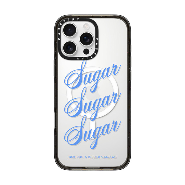 CASETiFY iPhone 16 Pro Max ケース ブラック インパクトケース MagSafe対応 Preppy,Quote Quote,Typography,Y2K,Pattern,Preppy Sugar Sugar Sugar Father's Day CASETiFY iPhone 16 Pro Max ケース ブラック インパクトケース MagSafe対応 Preppy,Quote Quote,Typography,Y2K,Pattern,Preppy Sugar Sugar Sugar Father's Day