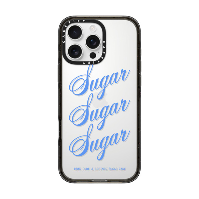 CASETiFY iPhone 16 Pro Max ケース ブラック インパクトケース Preppy,Quote Quote,Typography,Y2K,Pattern,Preppy Sugar Sugar Sugar Father's Day CASETiFY iPhone 16 Pro Max ケース ブラック インパクトケース Preppy,Quote Quote,Typography,Y2K,Pattern,Preppy Sugar Sugar Sugar Father's Day