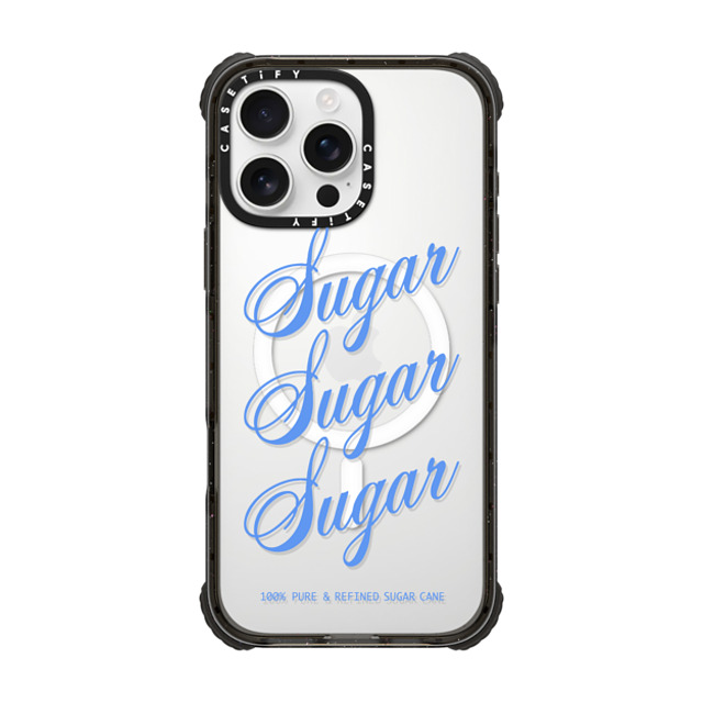 CASETiFY iPhone 16 Pro Max ケース ブラック ウルトラ インパクトケース MagSafe 対応 Preppy,Quote Quote,Typography,Y2K,Pattern,Preppy Sugar Sugar Sugar Father's Day CASETiFY iPhone 16 Pro Max ケース ブラック ウルトラ インパクトケース MagSafe 対応 Preppy,Quote Quote,Typography,Y2K,Pattern,Preppy Sugar Sugar Sugar Father's Day