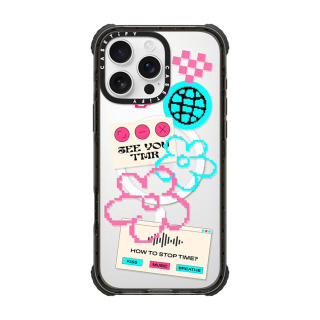 CASETiFY iPhone 16 Pro Max Case Black ウルトラ インパクトケース MagSafe 対応 Typography,Y2K Typography,Y2K See you tmr Father's Day CASETiFY iPhone 16 Pro Max Case Black ウルトラ インパクトケース MagSafe 対応 Typography,Y2K Typography,Y2K See you tmr Father's Day