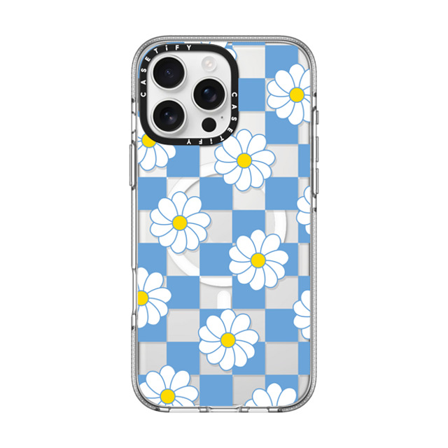 CASETiFY iPhone 16 Pro Max ケース クリア クリア ケース MagSafe対応 Preppy,Floral Checkered,Floral,Floral,Pattern,Preppy,Y2K Daisy Checkers Back to School CASETiFY iPhone 16 Pro Max ケース クリア クリア ケース MagSafe対応 Preppy,Floral Checkered,Floral,Floral,Pattern,Preppy,Y2K Daisy Checkers Back to School
