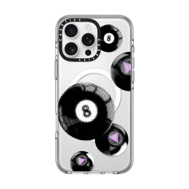 CASETiFY iPhone 16 Pro Max ケース クリア クリア ケース MagSafe対応 Sport Sport Magic 8 Balls Father's Day CASETiFY iPhone 16 Pro Max ケース クリア クリア ケース MagSafe対応 Sport Sport Magic 8 Balls Father's Day