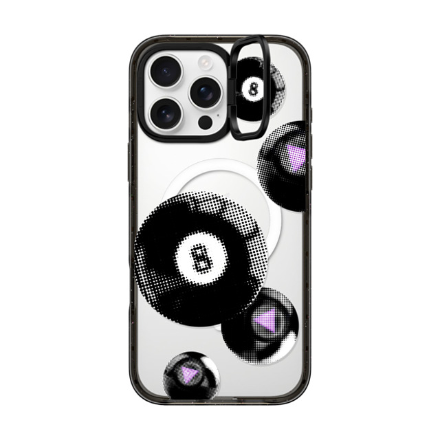 CASETiFY iPhone 16 Pro Max ケース ブラック インパクトリングスタンドケース MagSafe対応 Sport Sport Magic 8 Balls Father's Day CASETiFY iPhone 16 Pro Max ケース ブラック インパクトリングスタンドケース MagSafe対応 Sport Sport Magic 8 Balls Father's Day