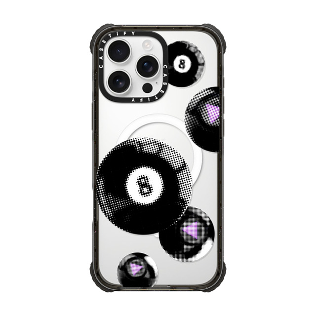 CASETiFY iPhone 16 Pro Max ケース ブラック ウルトラ インパクトケース MagSafe 対応 Sport Sport Magic 8 Balls Father's Day CASETiFY iPhone 16 Pro Max ケース ブラック ウルトラ インパクトケース MagSafe 対応 Sport Sport Magic 8 Balls Father's Day