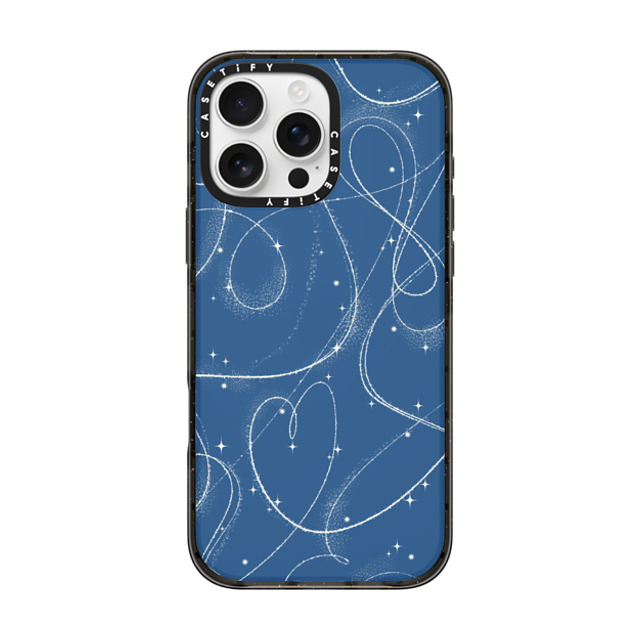 CASETiFY iPhone 16 Pro Max ケース ブラック インパクトケース Pond Skating casetify_artist