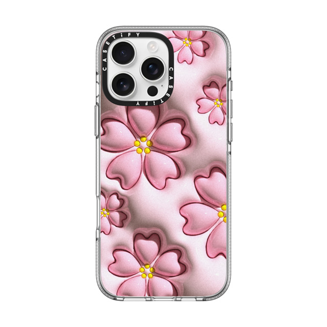 CASETiFY iPhone 16 Pro Max Case クリア クリア ケース MagSafe対応 Floral フローラル Sakura Father's Day CASETiFY iPhone 16 Pro Max Case クリア クリア ケース MagSafe対応 Floral フローラル Sakura Father's Day