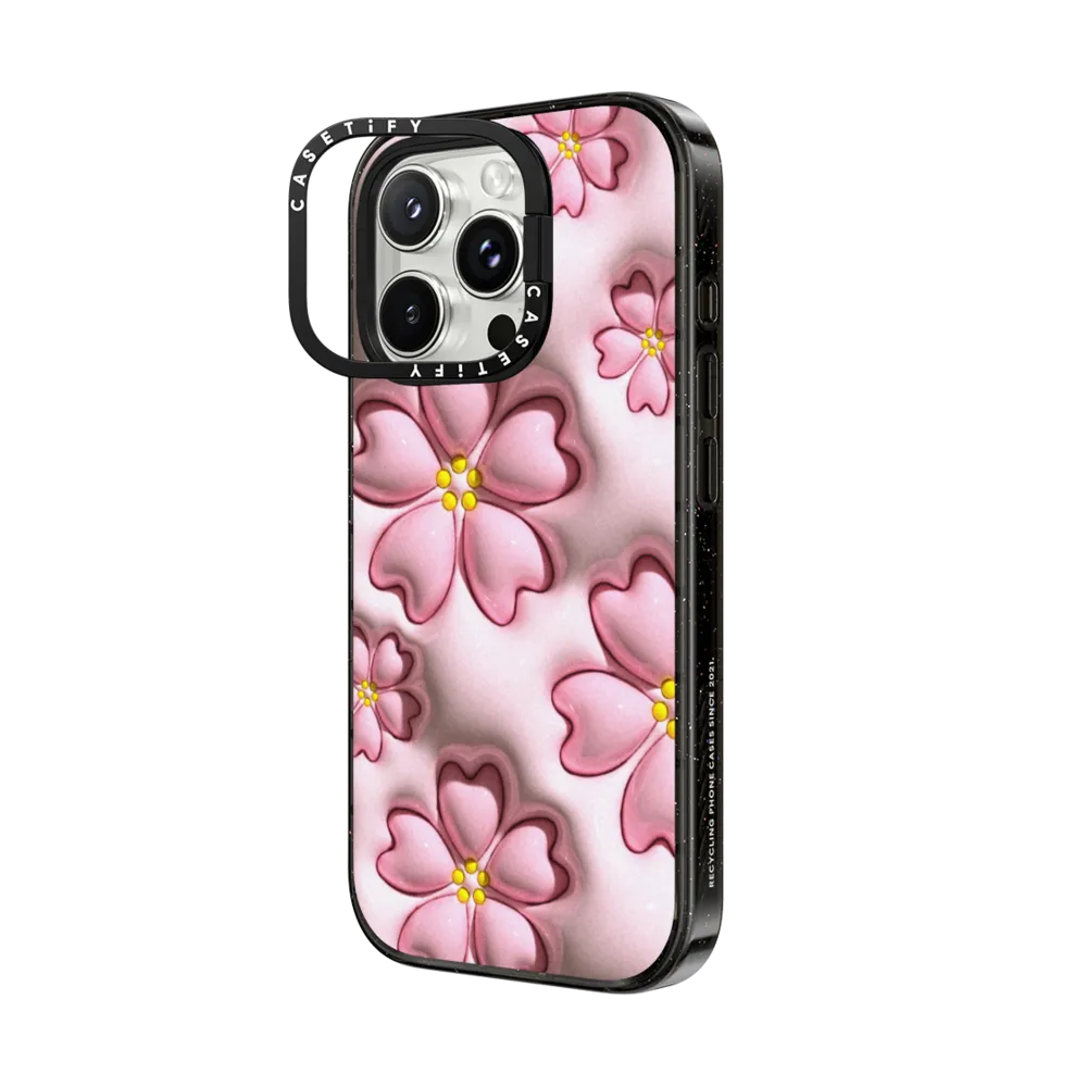 Impact Ring Stand iPhone 16 Pro Max Case MagSafe Compatible - Sakura