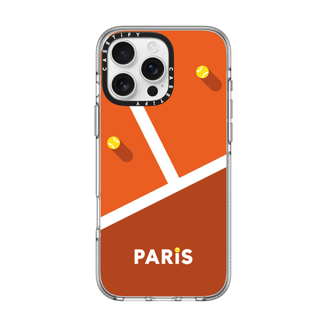 CASETiFY iPhone 16 Pro Max Case Clear Clear Case MagSafe Compatible Paris Court casetify_artist Father's Day CASETiFY iPhone 16 Pro Max Case Clear Clear Case MagSafe Compatible Paris Court casetify_artist Father's Day
