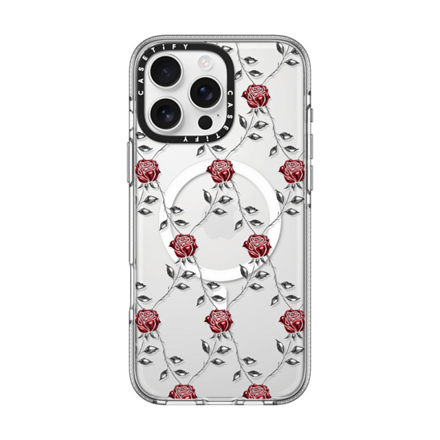 CASETiFY iPhone 16 Pro Max ケース クリア クリア ケース MagSafe対応 Floral,Chrome Chrome,Floral,Monochrome Metallic Rose Back to School CASETiFY iPhone 16 Pro Max ケース クリア クリア ケース MagSafe対応 Floral,Chrome Chrome,Floral,Monochrome Metallic Rose Back to School