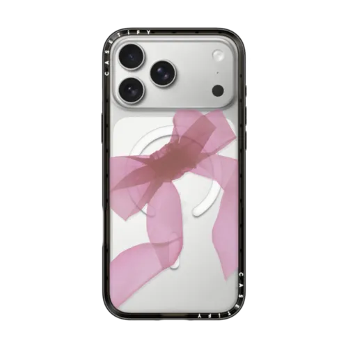 iPhone 17 Pro Max - Pink Organza Ribbon