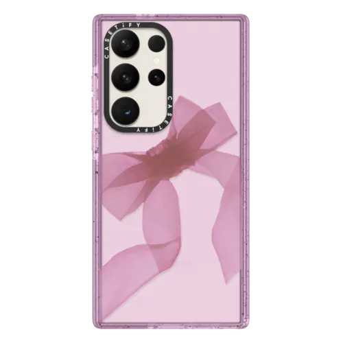 Galaxy S23 Ultra - Pink Organza Ribbon