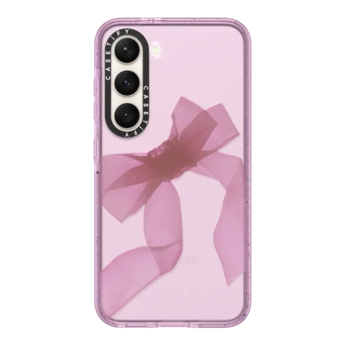 Galaxy S23 - Pink Organza Ribbon