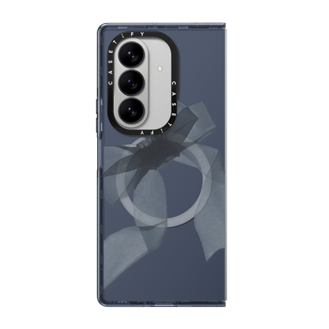 CASETiFY Galaxy Z Fold7 Case ネイビー マグネット式 インパクトケース Ribbon,Bowcore Ribbon,Bowcore,Coquette,Y2K Black Organza Ribbon New iPhone CASETiFY Galaxy Z Fold7 Case ネイビー マグネット式 インパクトケース Ribbon,Bowcore Ribbon,Bowcore,Coquette,Y2K Black Organza Ribbon New iPhone