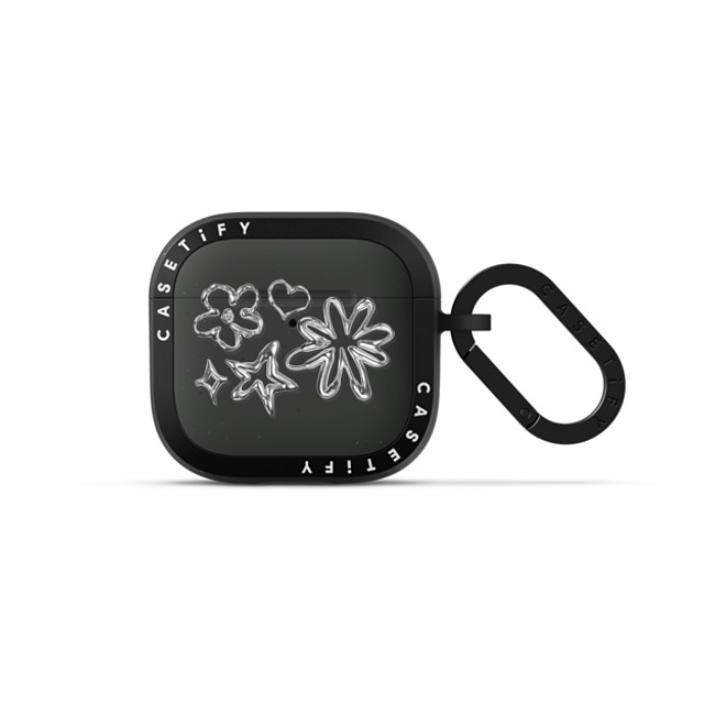CASETiFY AirPods 4 チャコール バウンス ケース Star,Pattern Pattern,Star,Chrome,Monochrome,Futurism Chrome Doodles New iPhone CASETiFY AirPods 4 チャコール バウンス ケース Star,Pattern Pattern,Star,Chrome,Monochrome,Futurism Chrome Doodles New iPhone